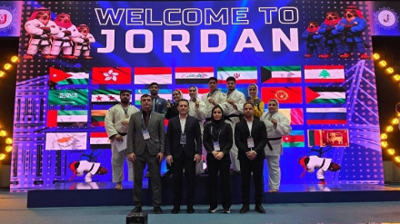 ایران کی جوڈو ٹیم نے ایشین کپ کے مقابلوں میں چیمپین شپ جیت لی